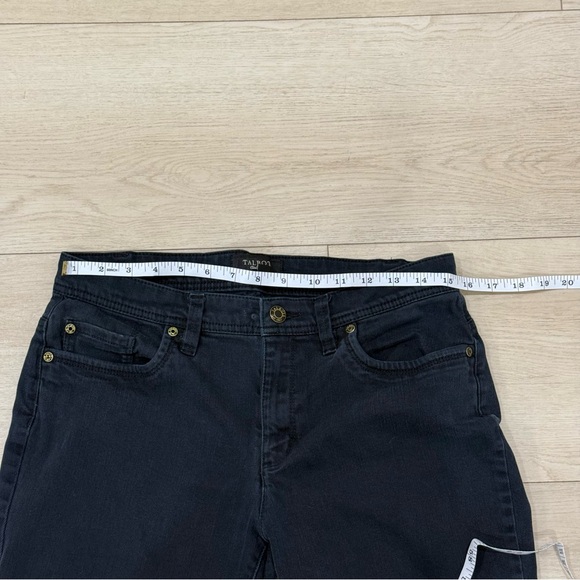 Talbots Dark Blue Straight Leg Jeans Size 6 Stretch Denim - Picture 5 of 5